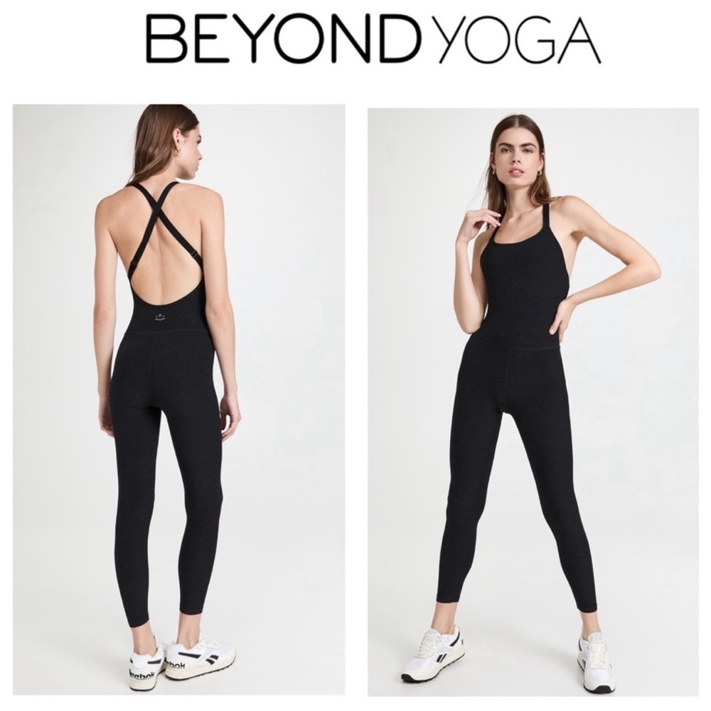 Beyond Yoga Play The Angles Jumpsuit / Catsuit — Small — Black